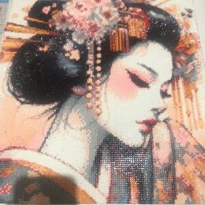 Elegant Geisha Diamond Painting